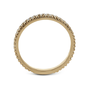 Simon G 18K Diamond & Beaded Eternity Band