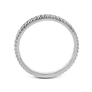 Simon G 18K Diamond & Beaded Eternity Band