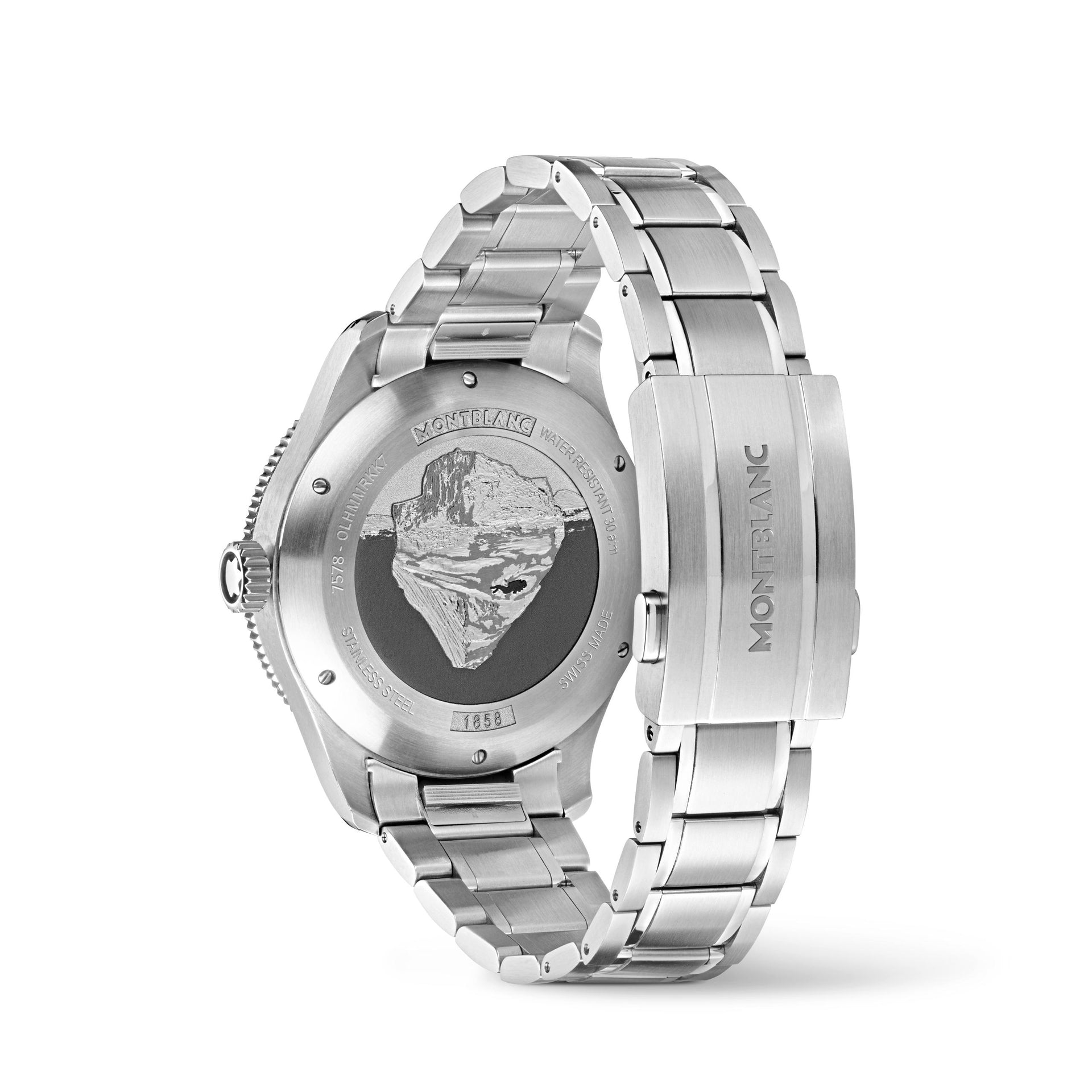 Montblanc 1858 Iced Sea Automatic Date (Cadran vert / 41mm)