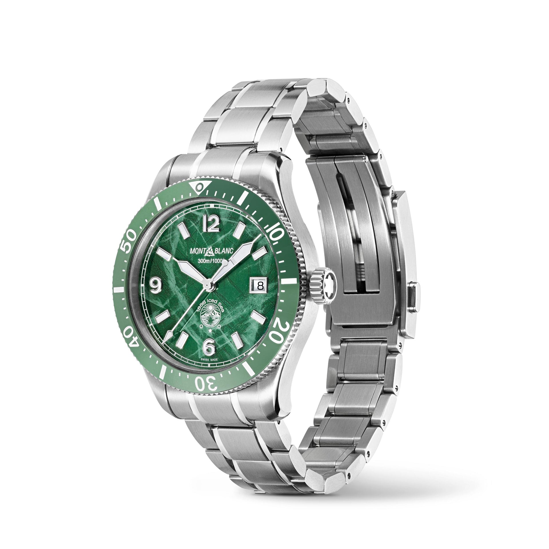 Montblanc 1858 Iced Sea Automatic Date (Cadran vert / 41mm)