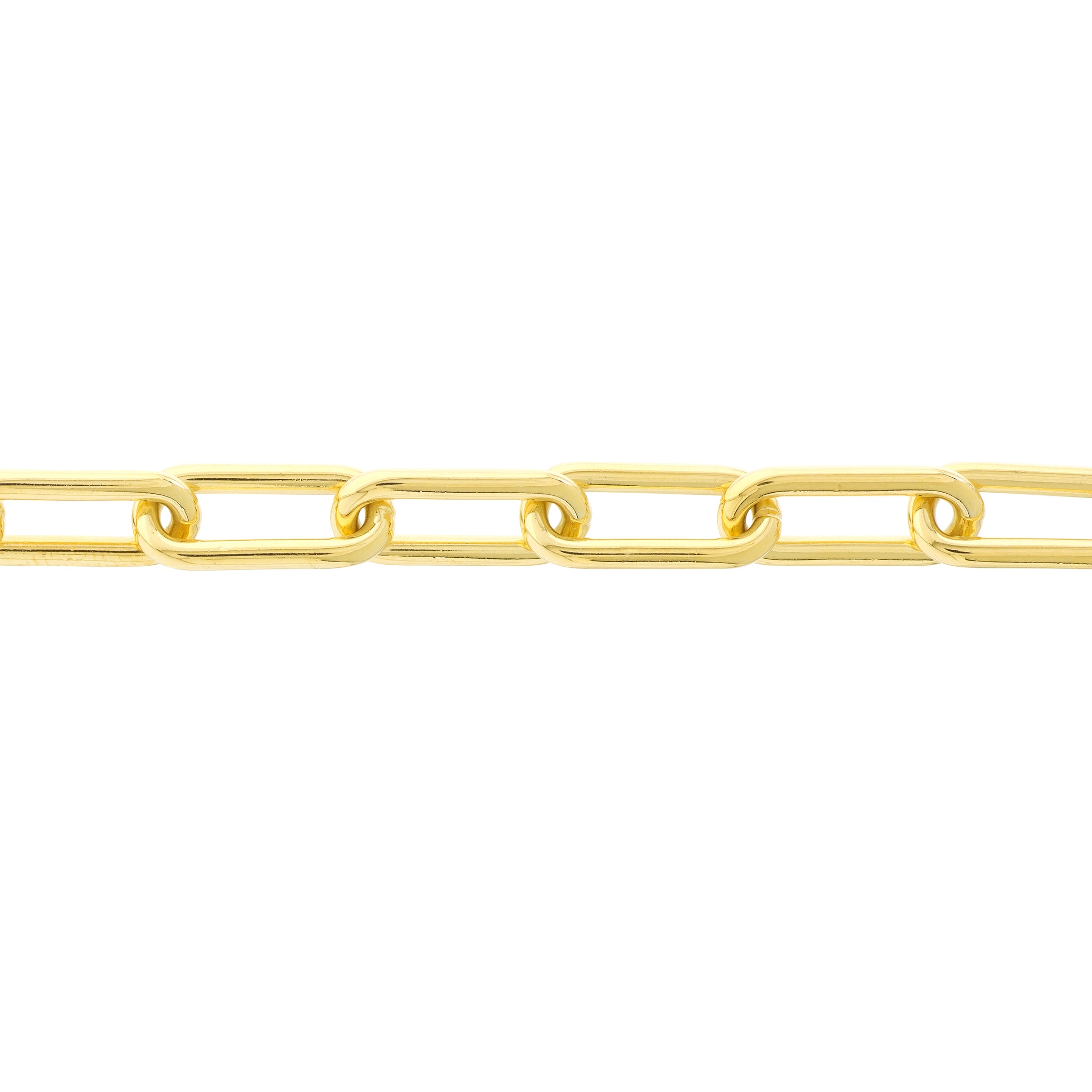 Collection Hemsleys - Bracelet trombone 6 mm en or jaune 14K