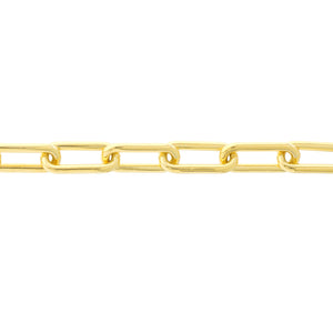 Collection Hemsleys - Bracelet trombone 6 mm en or jaune 14K