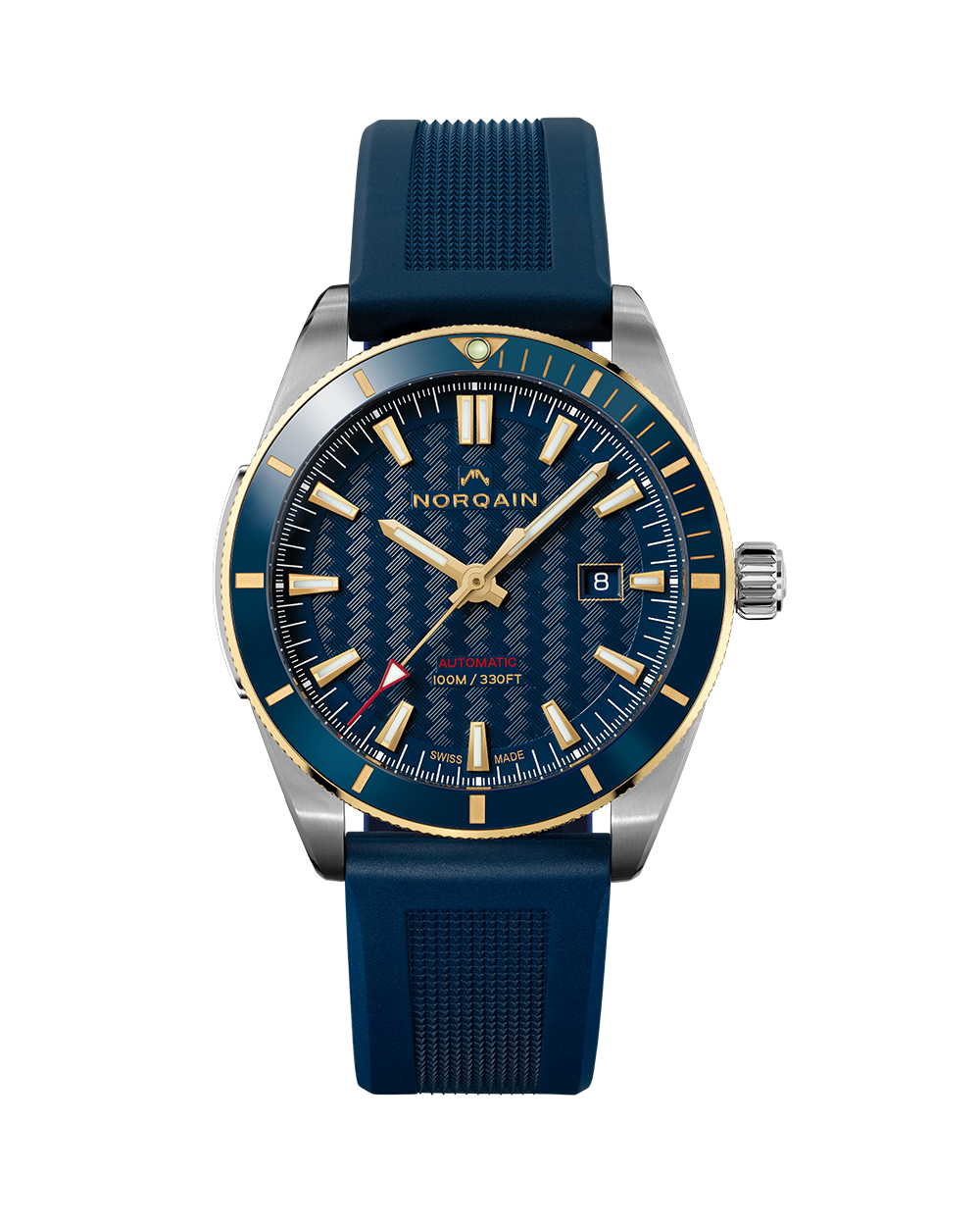 Norqain Adventure Sport Steel & Gold Limited Edition Auto (cadran bleu / 42mm)