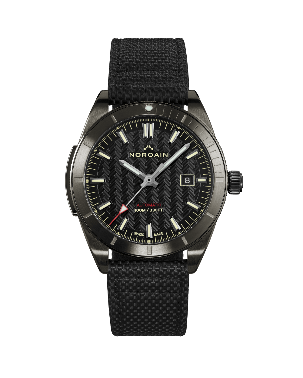 Norqain Adventure Sport Auto (cadran noir / 42mm / boîtier DLC)