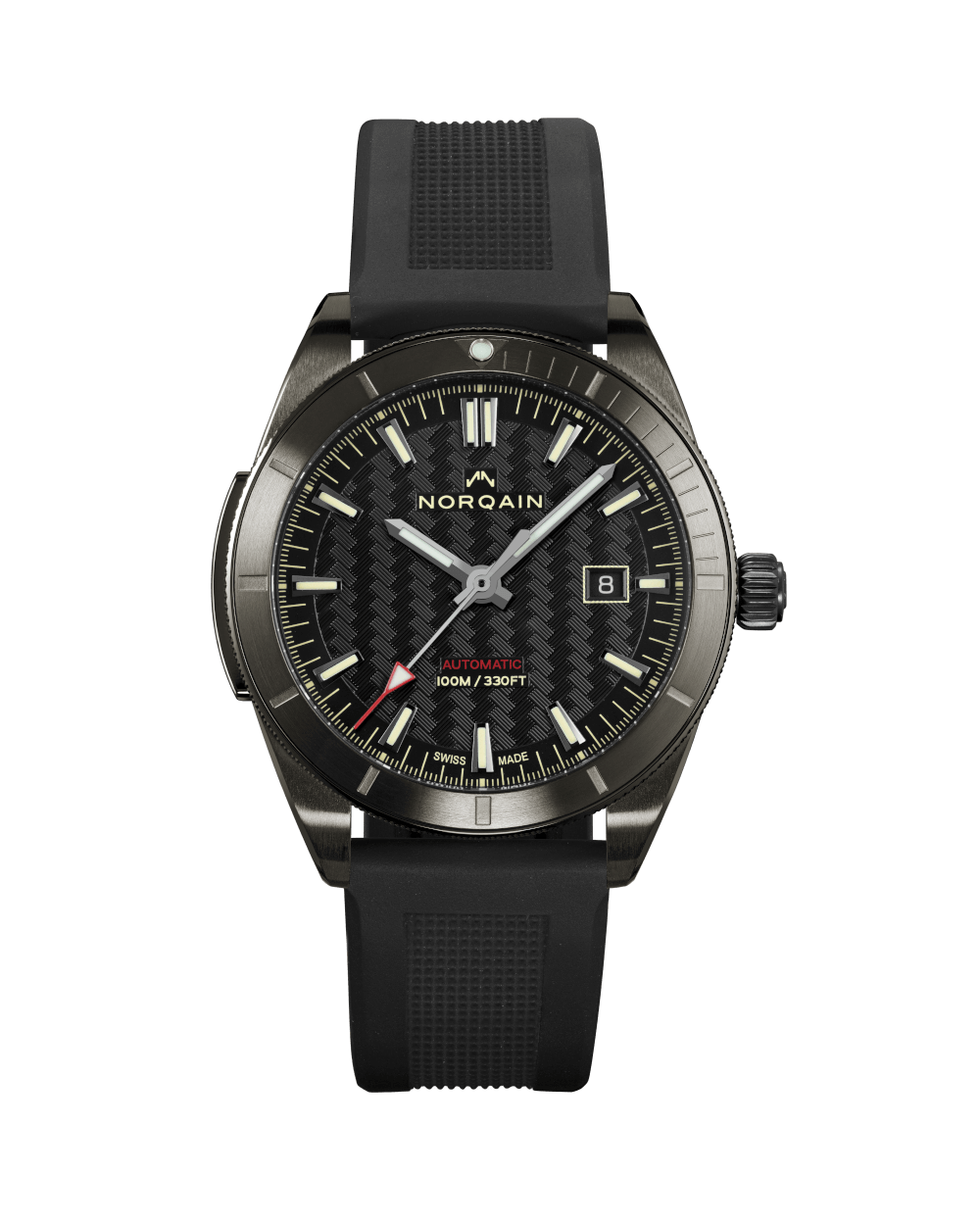 Norqain Adventure Sport Auto (cadran noir / 42mm / boîtier DLC)