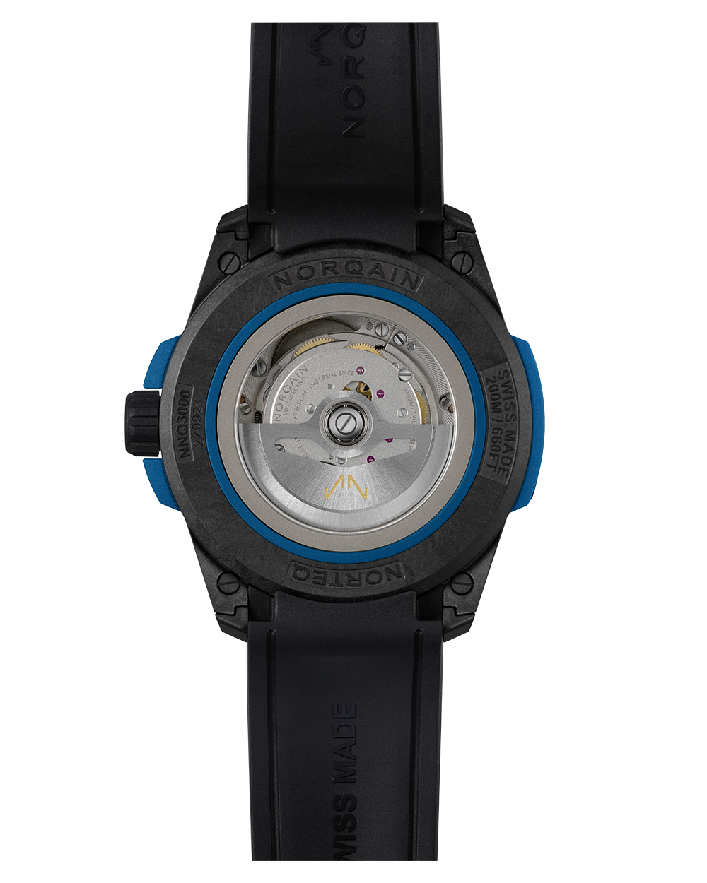 Norqain Independence Wild One Auto (cadran noir et bleu / 42 mm)