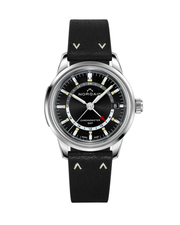 Norqain Freedom 60 GMT Auto (cadran noir / 40mm)