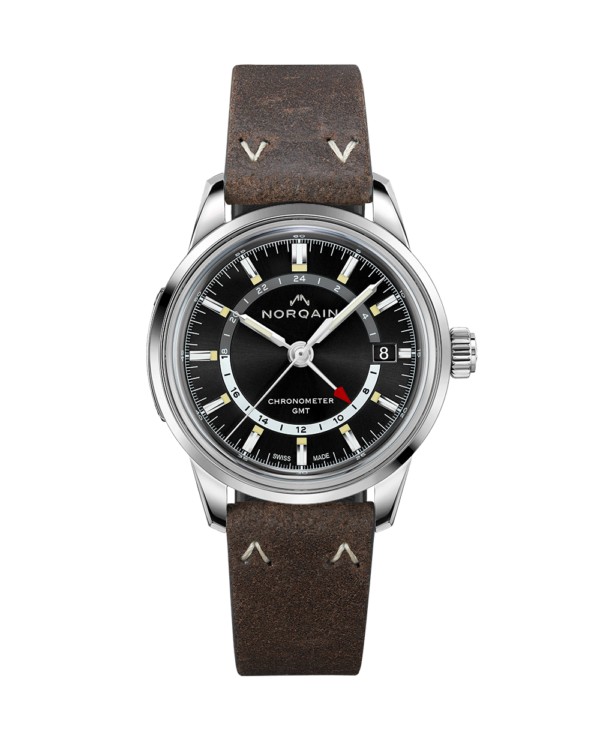 Norqain Freedom 60 GMT Auto (cadran noir / 40mm)