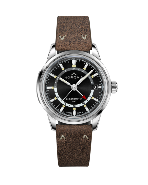 Norqain Freedom 60 GMT Auto (cadran noir / 40mm)
