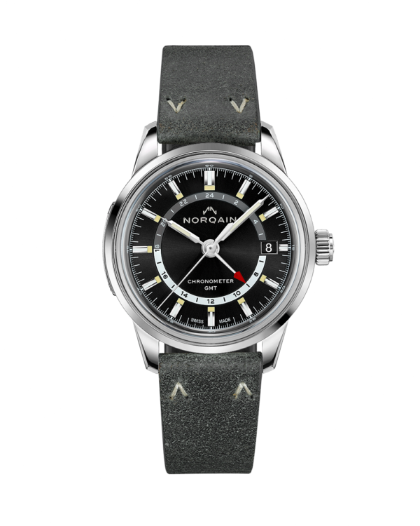 Norqain Freedom 60 GMT Auto (cadran noir / 40mm)
