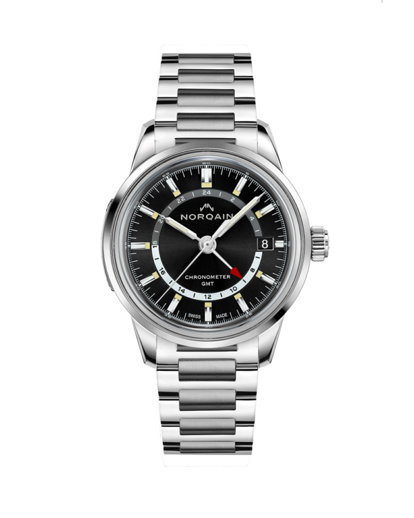 Norqain Freedom 60 GMT Auto (cadran noir / 40mm)