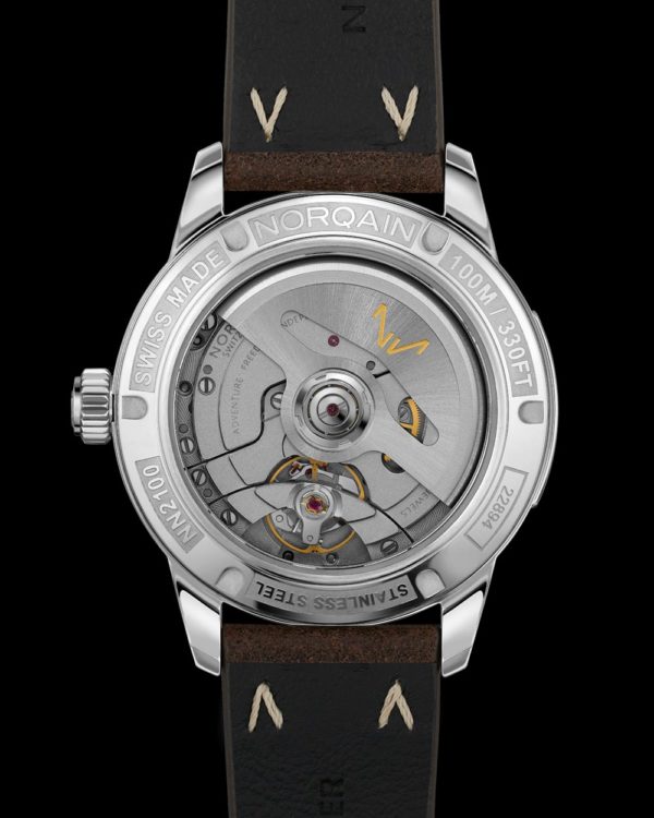 Norqain Freedom 60 GMT Auto (cadran noir / 40mm)