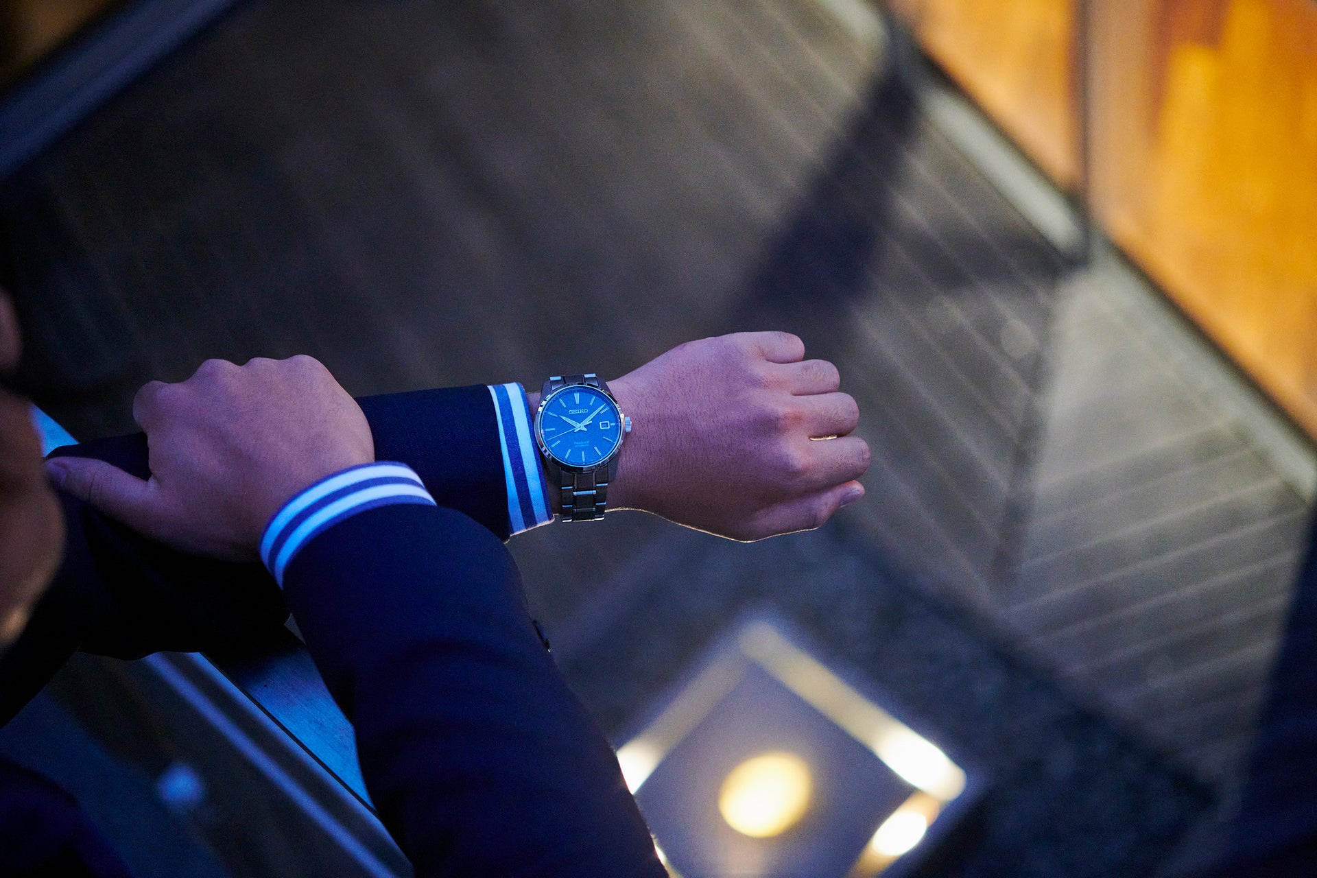 Seiko Presage Sharp Edged SPB167 Automatic (cadran bleu / 39mm)