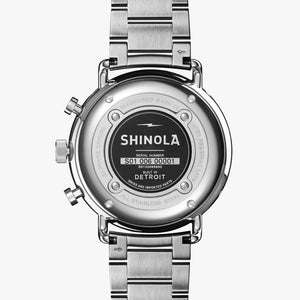 Shinola The Canfield Sport Chronograph Quartz (cadran bleu / 45mm)