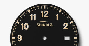 Shinola Le Quartz Vinton (cadran noir / 38mm)