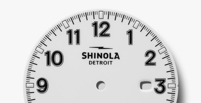 Shinola The Runwell Automatic (cadran blanc / 45mm)
