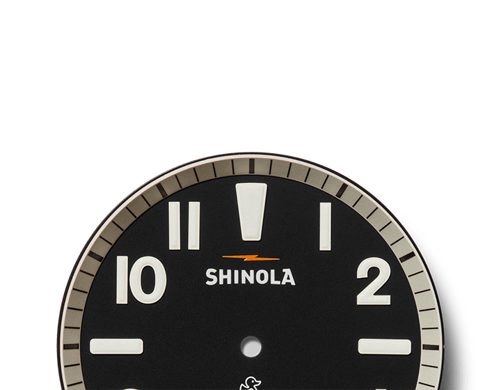 Shinola Le Canard (cadran noir / 42mm)