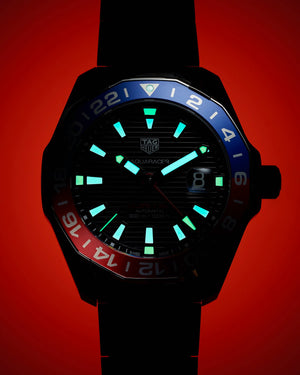 TAG Heuer Aquaracer Automatic GMT (cadran noir / 43mm)