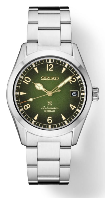 Seiko Prospex Alpinist SPB155 Automatic (cadran vert / 38mm)
