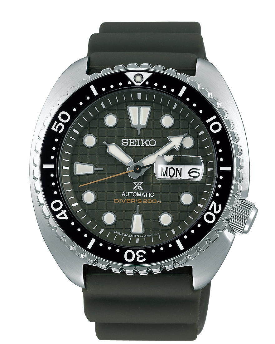 Seiko Prospex Diver SRPE05 Automatic (cadran vert kaki / 45mm)