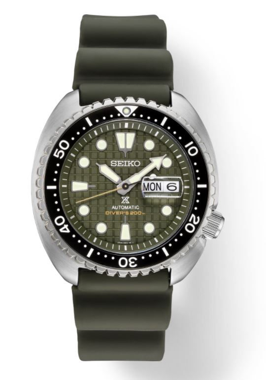 Seiko Prospex Diver SRPE05 Automatic (cadran vert kaki / 45mm)