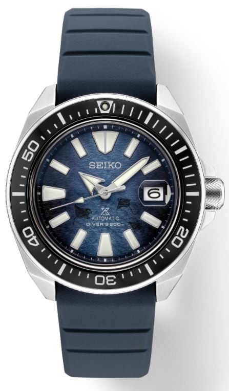 Seiko Prospex Diver Save The Ocean Special Edition SRPF79 Automatic (cadran bleu foncé / 44mm)