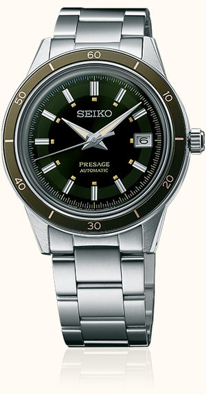Seiko Presage Style60 SRPG07 Automatique (Cadran vert / 40.8mm)