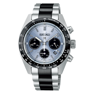 Seiko Prospex Speedtimer SSC909 Chronographe à quartz édition limitée (cadran bleu glacier / 39 mm)