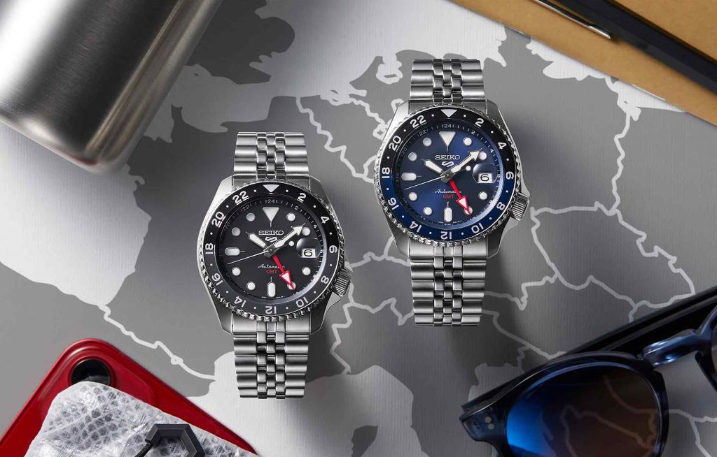 Seiko 5 Sports GMT SSK001 Automatic (Cadran noir / 42.5mm)