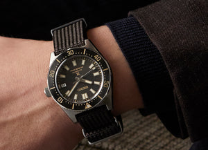 Seiko Prospex 1965 Diver SPB239 Automatic (cadran brun / 40.5mm / bracelet en textile)