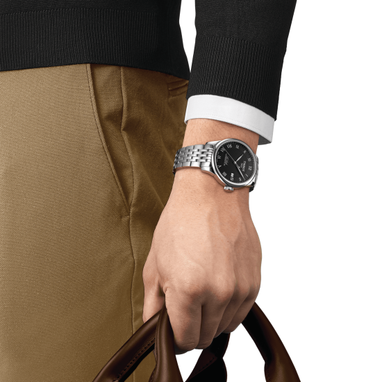 Tissot Le Locle Powermatic 80 (cadran noir / 39mm)