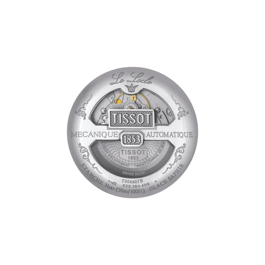 Tissot Le Locle Powermatic 80 (cadran noir / 39mm)