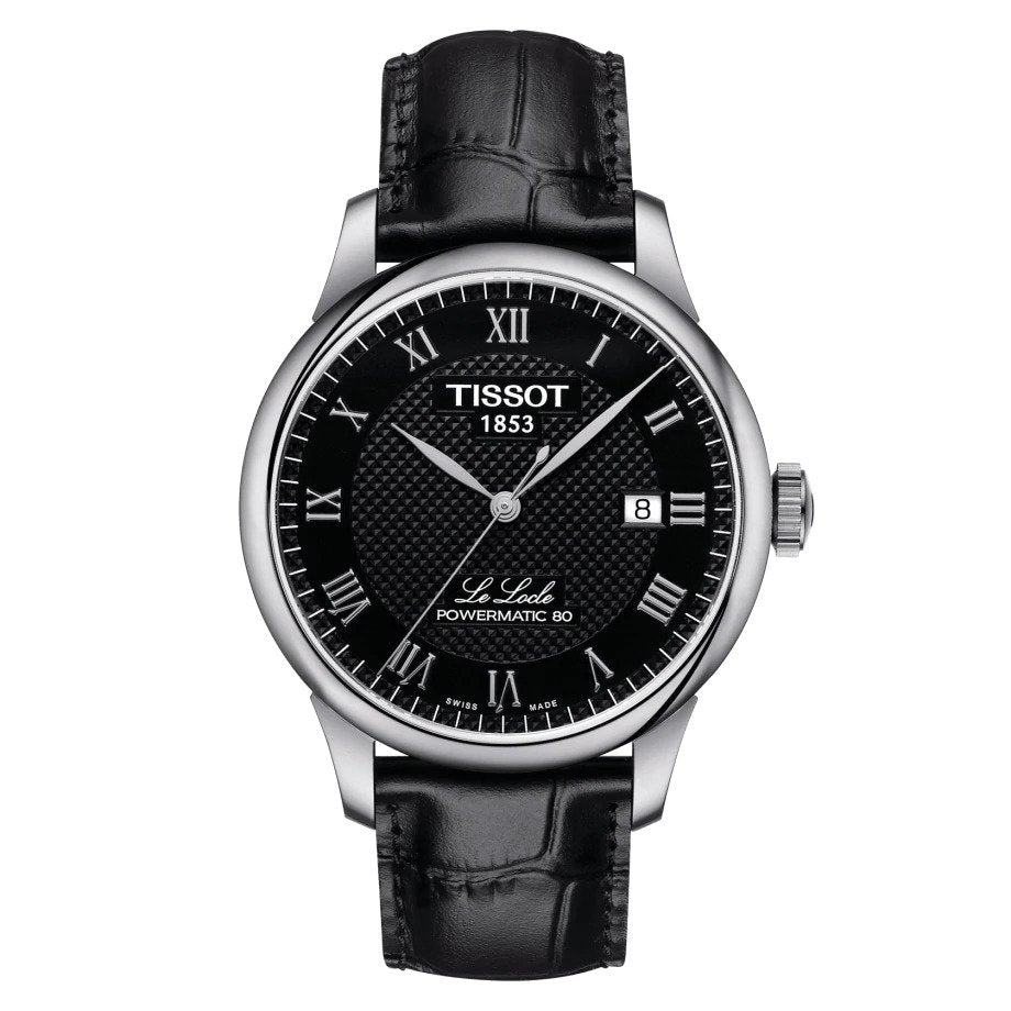 Tissot Le Locle Powermatic 80 (cadran noir / 39mm)