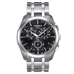 Chronographe Tissot Couturier à quartz (cadran noir / 41mm)