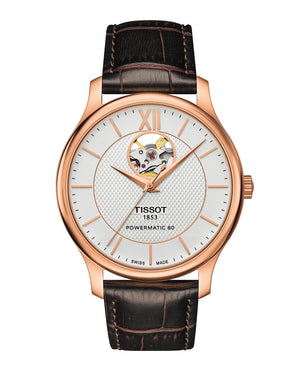 Tissot Tradition Powermatic 80 Open Heart (cadran argenté / 40mm)