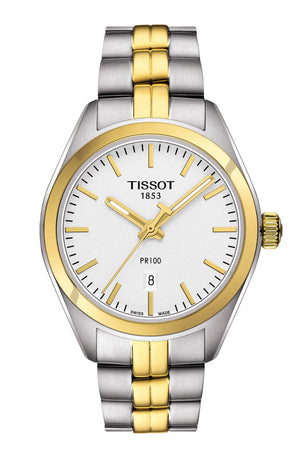 Tissot PR 100 Quartz (cadran argenté / 39mm)