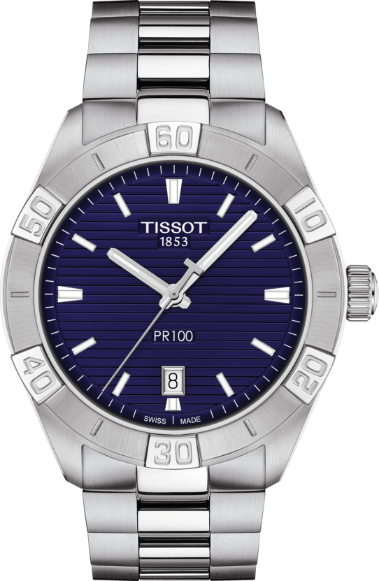 Tissot PR 100 Sport Quartz (cadran bleu / 42mm)