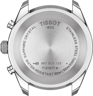 Chronographe à quartz Tissot PR 100 Sport (cadran noir / 44mm)