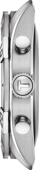 Chronographe à quartz Tissot PR 100 Sport (cadran argent / 44mm)