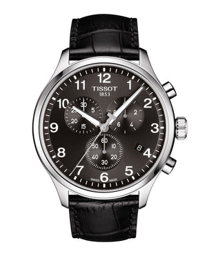 Chronographe à quartz Tissot Chrono XL (cadran noir / 45mm)