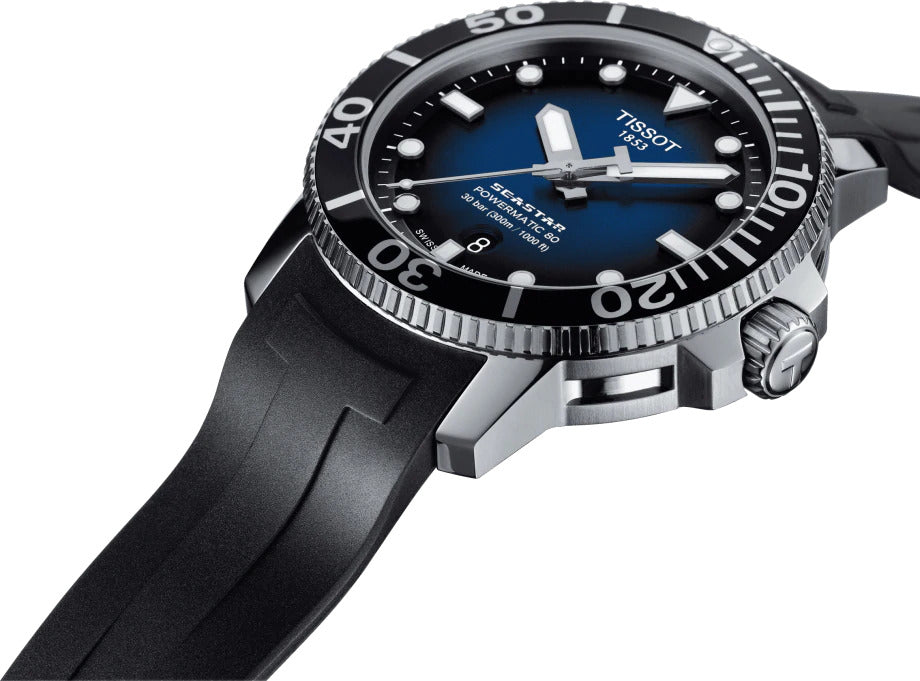 Tissot Seastar 1000 Powermatic 80 (cadran bleu / 43mm)