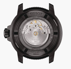 Tissot Seastar 2000 Professional Powermatic 80 (Cadran bleu / 46mm / PVD noir)