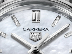 TAG Heuer Carrera Ladies Automatic (cadran blanc MOP / 29mm)