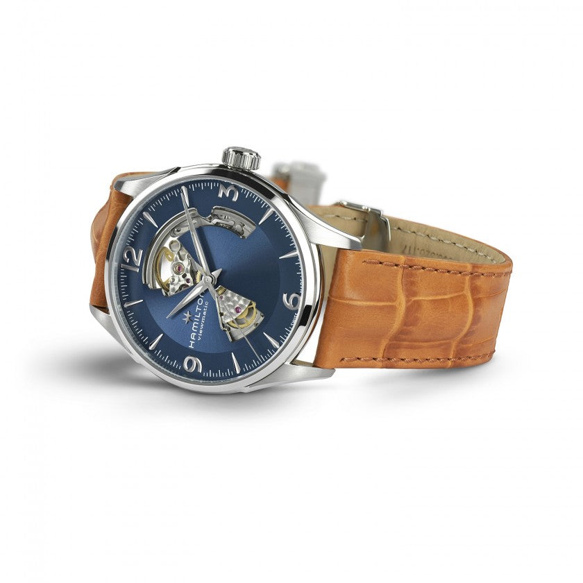 Hamilton Jazzmaster Open Heart Auto (cadran bleu / 42mm)