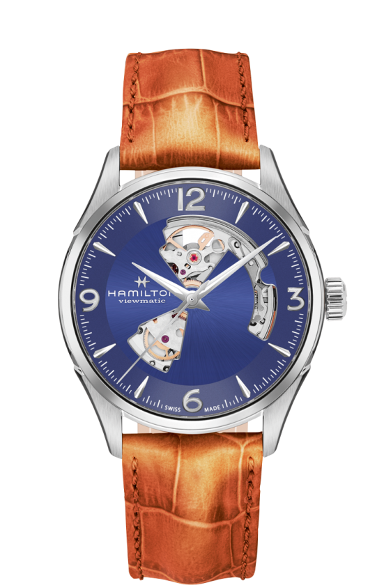 Hamilton Jazzmaster Open Heart Auto (cadran bleu / 42mm)