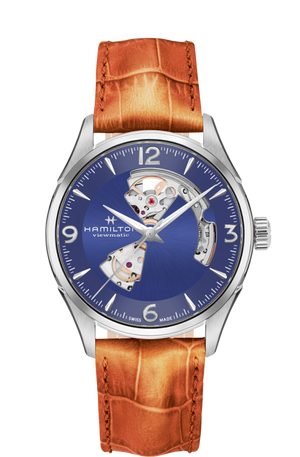 Hamilton Jazzmaster Open Heart Auto (cadran bleu / 42mm)