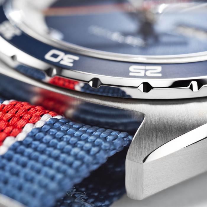 Hamilton American Classic Pan Europ Day Date Auto (cadran bleu / 42mm)