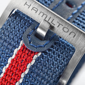 Hamilton American Classic Pan Europ Day Date Auto (cadran bleu / 42mm)