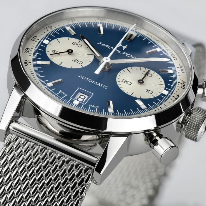 Hamilton American Classic Intra-Matic Auto Chrono (cadran bleu / 40mm)