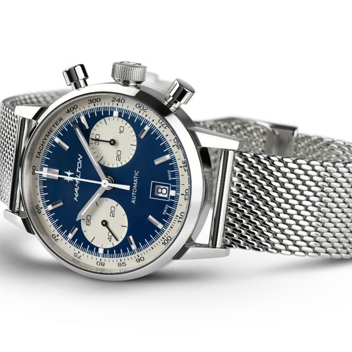 Hamilton American Classic Intra-Matic Auto Chrono (cadran bleu / 40mm)